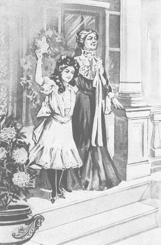 DOROTHY AND AUNT BETTY, ALONE AT HOME.
Dorothy’s House Party.
