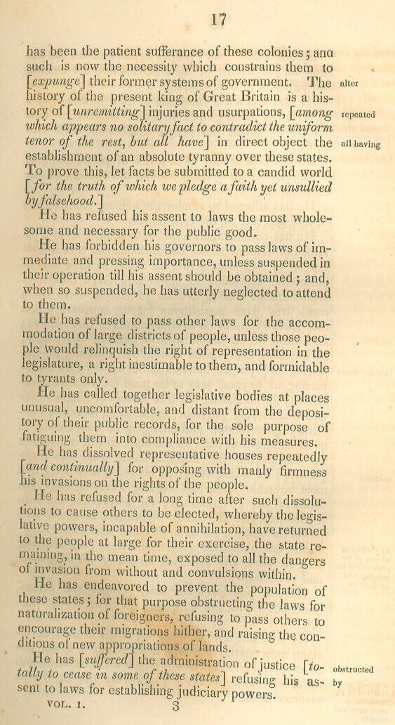 Draft of Declaration Of Independence, Page017 