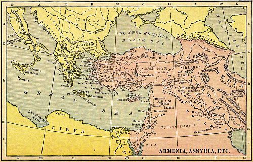 MAP 2 ARMENIA, ASSYRIA, ETC.