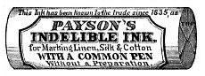 PAYSON'S INDELIBLE INK