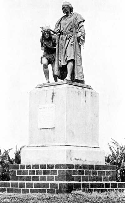 STATUE OF COLUMBUS IN THE CITY OF COLON, DEPARTMENT OF
PANAMA, COLOMBIA.