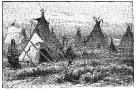 WIGWAMS AMONG THE SIOUX.