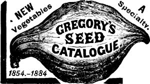GREGORY'S
SEED CATALOGUE.