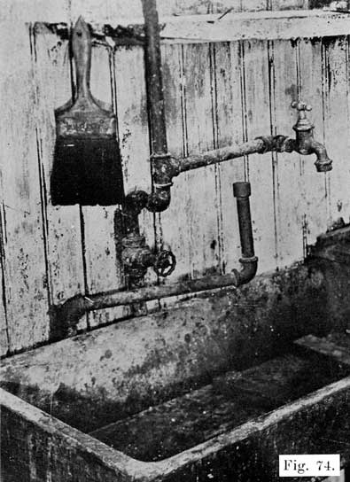 Fig. 74 Sink with faucet
