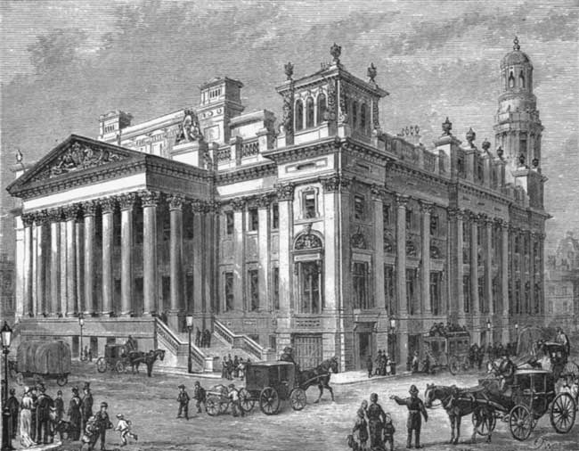 THE ROYAL EXCHANGE, MANCHESTER.