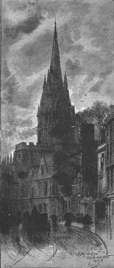 OXFORD CHURCHES AND CASTLE