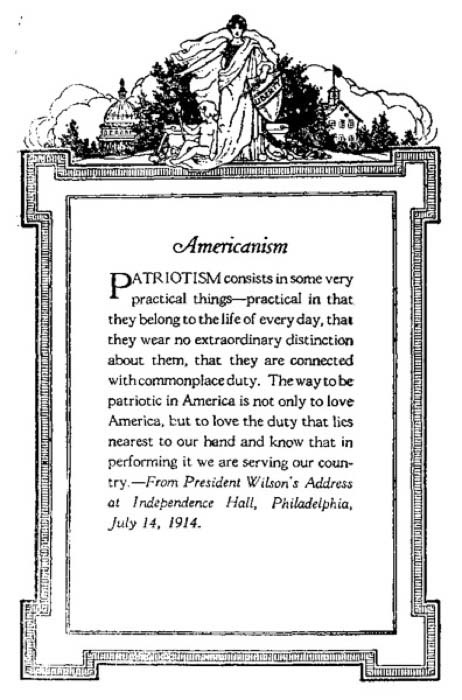 Patriotism text