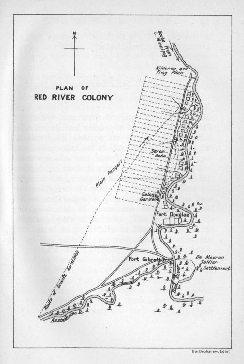 Plan of Red River Colony