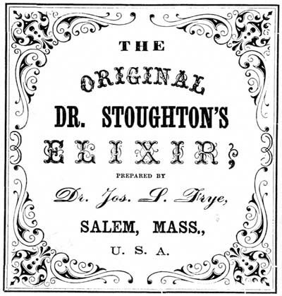 Label for Stoughton's Elixir