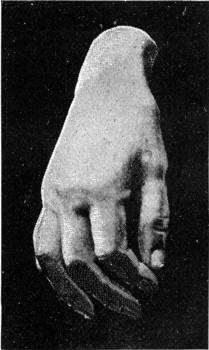 MME. TUSSAUD'S HAND.