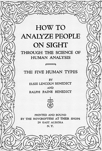 How To Analyze People On Sight Charts