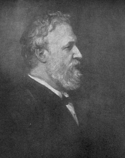 Portrait of Robert Browning in 1865.