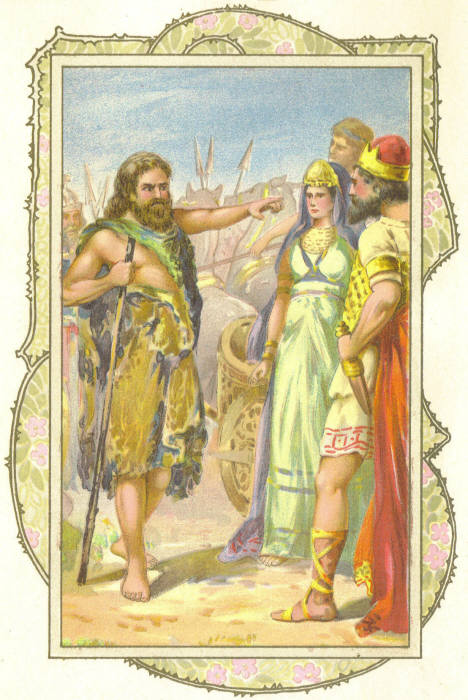 Elijah denounces Ahab and Jezebel