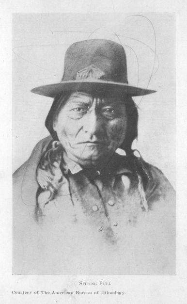 Sitting Bull.  Courtesy of The American Bureau of Ethnology.