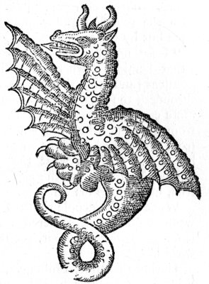 another dragon. 1608.