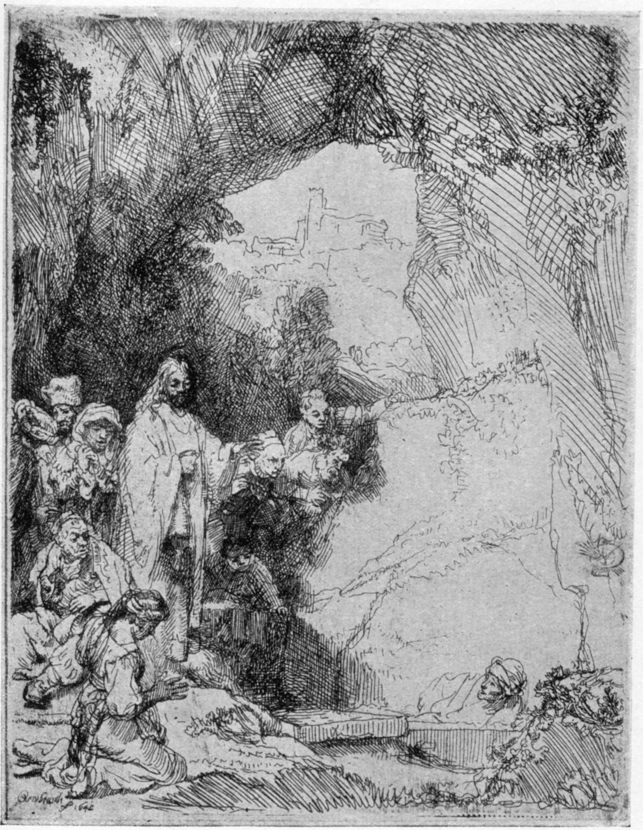 198, I. THE RAISING OF LAZARUS. 1642. B. 72 198, I. THE RAISING OF LAZARUS. 1642. B. 72