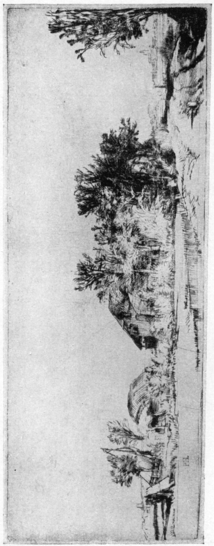 264. LANDSCAPE WITH A ROAD BESIDE A CANAL. 1652. B. 221 264. LANDSCAPE WITH A ROAD BESIDE A CANAL. 1652. B. 221
