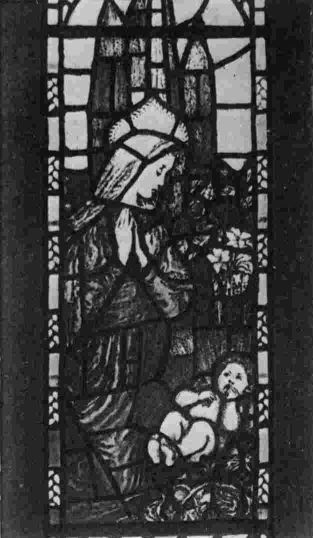 IV.—Part of Window. Cobham Church, Kent.