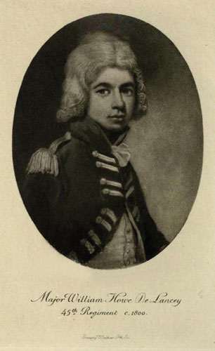 Major William Howe De Lancey