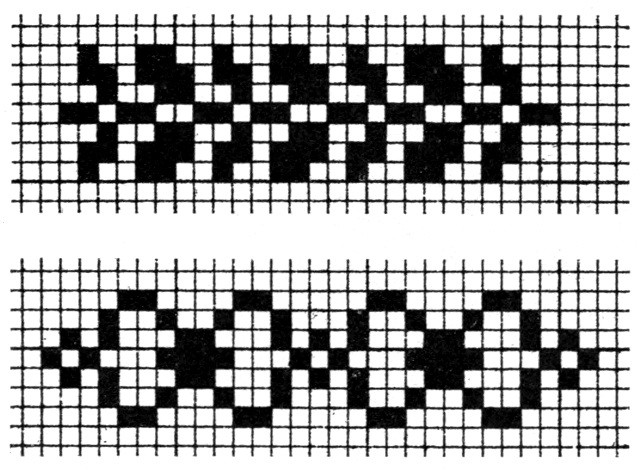 Borders for rugs or squares