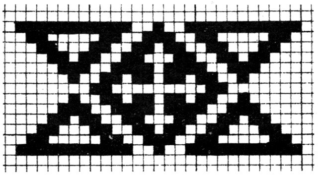 Pattern for a Kiz-Kilim stripe
