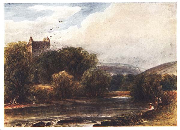 "HE PASS'D WHERE NEWARK'S STATELY TOWER LOOKS OUT FROM YARROW'S BIRCHEN BOWER"