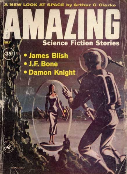 Front cover of Amazing Stories magazine