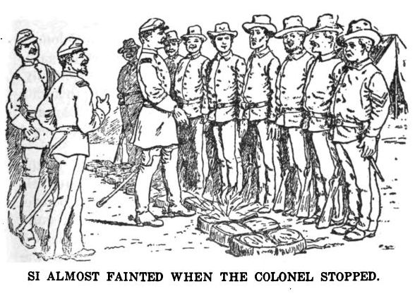 Si Almost Fainted when the Colonel Stopped 215