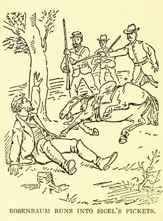 Rosenbaum Runs Into Sigel's Pickets. 66