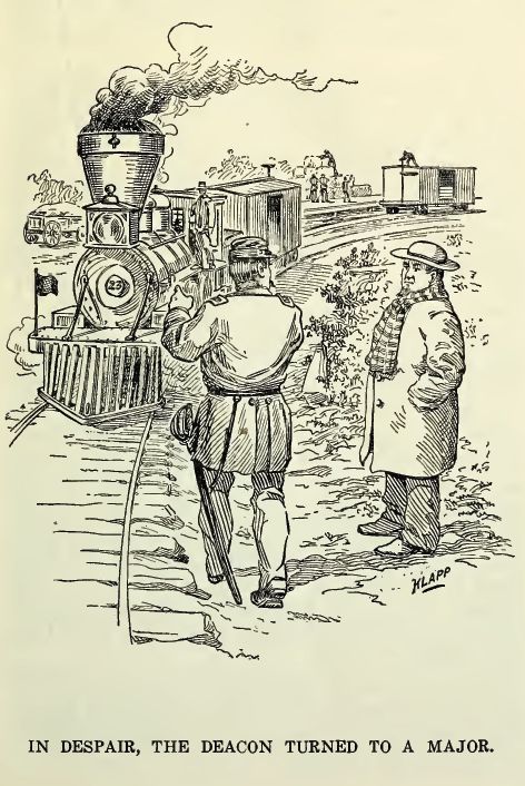 In Despair, the Deacon Turned to a Major. 77