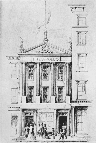 THE APOLLO ROOMS IN 1830.