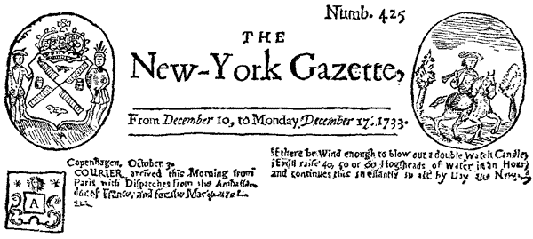 The New-York Gazette
