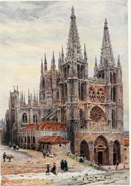 BURGOS. The Cathedral.