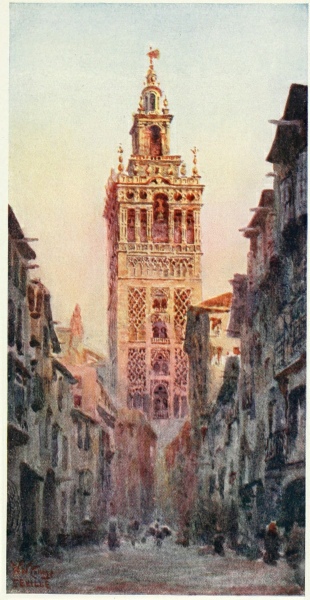 SEVILLE. The Giralda Tower.