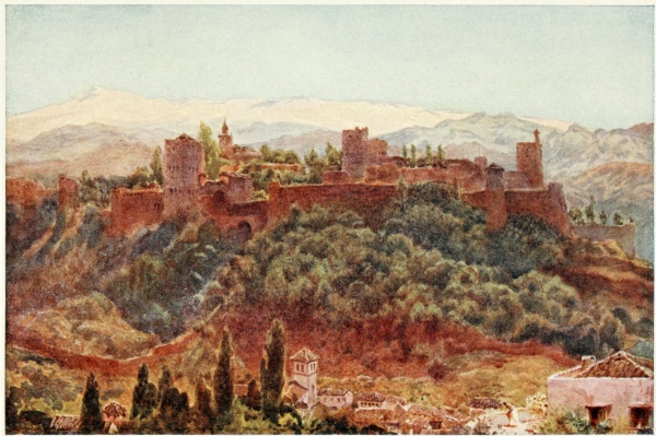 GRANADA. The Alhambra.