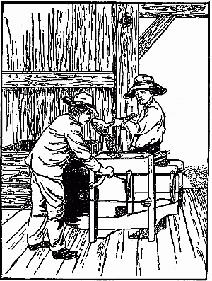 Winnowing or Separating Wheat and Chaff.