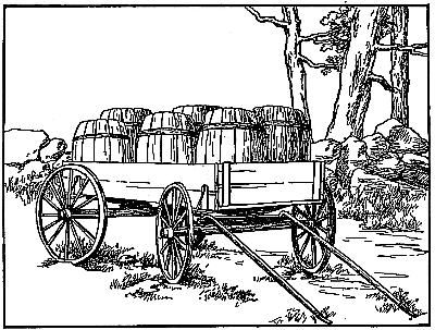 A Wagon Load of Barrels.