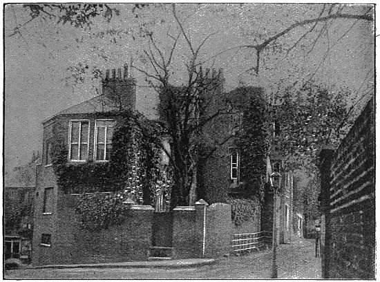 Du Maurier's House.
Hampstead Heath.