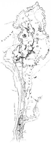 MAP OF CROTON AQUEDUCT.