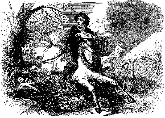 Illustration: Braddock's Escape.