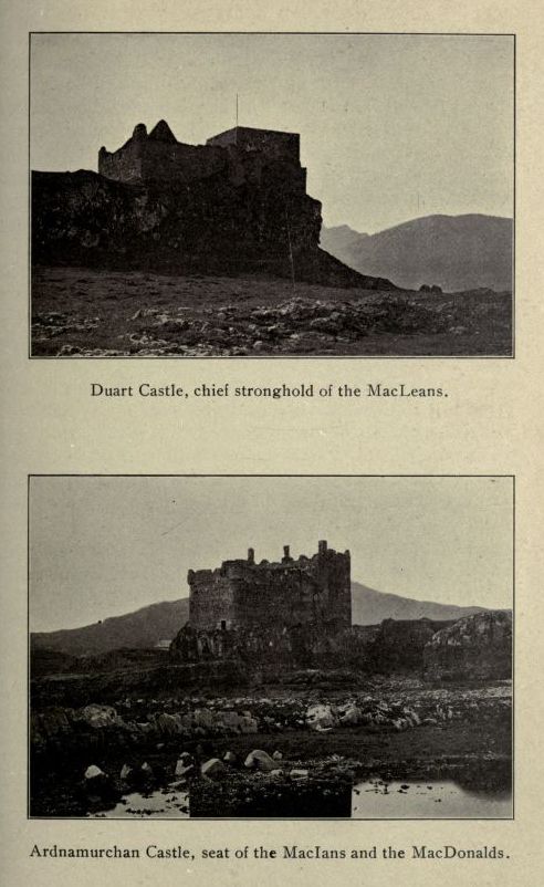 Duart Castle, chief stronghold of the MacLeans.
