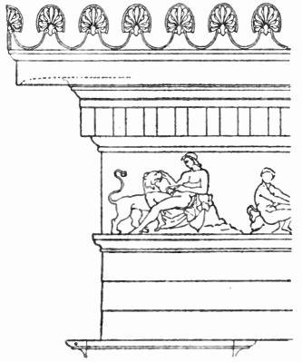Corinthian Entablature from Monument of Lysicrates