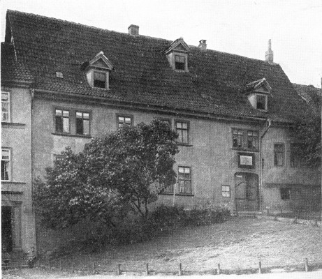 THE HOUSE IN WHICH BACH WAS BORN.