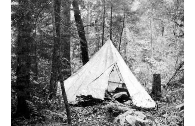The Tent at the Source of Roaring Brook