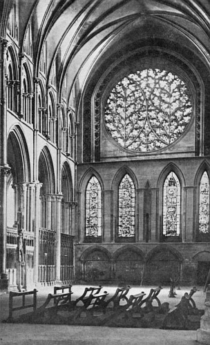 ROSE WINDOW, LINCOLN CATHEDRAL