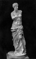THE APHRODITE
OF MELOS (THE VENUS OF MILO) -- The Louvre, Paris -- Neurdein Frres,
Photo. John Andrew & Son, Sc.