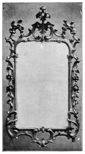CHIPPENDALE MIRROR.
