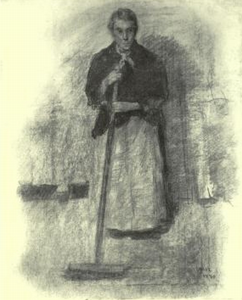 La Femme au Balai—1880.