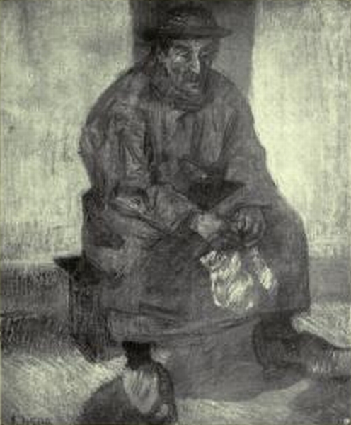 Vieux Pêcheur—1881. (Collection Edgar Picard)