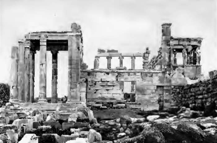 The Erechtheum from the West, Athens